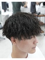 メンズ サロン ドット トウキョウ 町田店(men's salon dot. tokyo)&nbsp;無造作な動きがでるツイストスパイラルパーマ