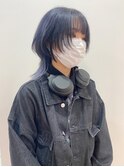 ウルフショート×アッシュネイビー