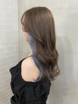 ロアヘアーコーディネート 京都駅前店(LoRE hair coordinate) インナーカラーのロングスタイル