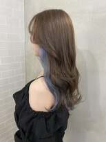 ロアヘアーコーディネート 京都駅前店(LoRE hair coordinate)&nbsp;インナーカラーのロングスタイル