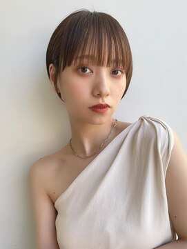 トルネード(TORNADO) 大人可愛い20代30代マッシュショートチョコレートカラー A903
