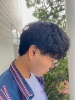 ランダーブルー(LANDER BLUE)&nbsp;マッシュパーマ