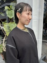 ヘアー アイス ルーチェ(HAIR ICI LUCE) お呼ばれヘア20代30代ヘアセット名古屋ボブヘアセット/中西