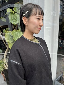 ヘアー アイス ルーチェ(HAIR ICI LUCE) お呼ばれヘア20代30代ヘアセット名古屋ボブヘアセット/中西