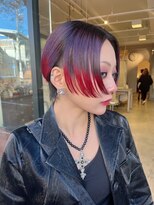 スペシャルオオサカ 難波店(Special OSAKA)&nbsp;【Special OSAKA】ハイトーンレイヤーバイカラーボブ
