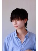 MEN’S HAIR マッシュパーマアッシュブラックカルマパーマ