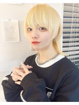 シンク オモテサンドウ(sync omotesando)&nbsp;抜きっぱなしブロンドヘア