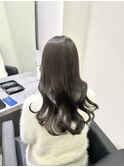 韓国風黒髪ヘア