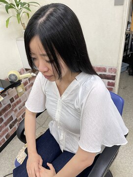 カット イン ビー パシュー(cut in Bee) サラツヤストレート