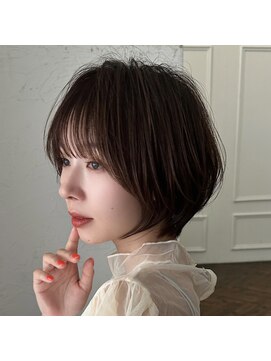 アンド ストーリーズ(&STORIES) ショートボブ髪型30代40代50代前髪あり前髪なし面長丸顔【倉田】