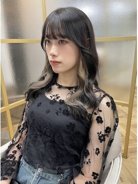 トッカ 三ノ宮店(tocca) ミルクティーベージュ/インナーカラー/レイヤーカット