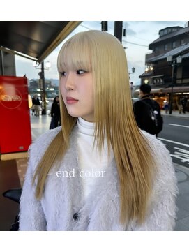 セレーネ ヘアー(Selene hair) デザインカラー　ルーツカラー　黒染め履歴　ケアブリーチ☆