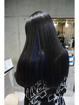 シィーム(cime) インナーカラー　ラベンダーブルー