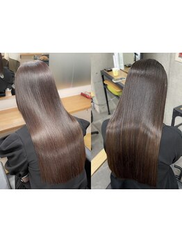 最新トリートメント『UPTOGLOSS』◇Aujua/ULuオリジナルの岡山初導入のトリートメントでオーダーメイド施術