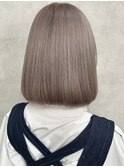 イメチェンヘアスタイルホワイトブロンド外ハネボブ美髪のススメ