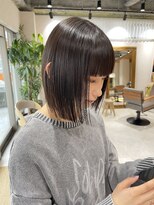 アドア 横浜(ADORE)&nbsp;【ADORE横浜】切りっぱなしボブ×フルバング
