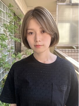 ファイブシーン アオヤマ(5SCENE AOYAMA) 切りっぱなしボブミニボブパーマボブ内巻きボブグランマッシュ