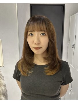 リアン バイ キートス(Lien by kiitos) レイヤーカット/ザクザクレイヤー/顔まわりカット