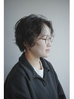 チルバイヘアーガーデンミルクティ(Chillbyhairgardenmilktea)&nbsp;ショート×ニュアンスパーマ