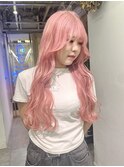 【色落ちがブロンド☆ペールピンク】