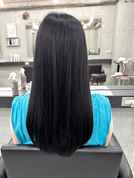 エンディアリング 東銀座(Endearing) レイヤーカット イメチェン ホワイトブロンド/シャドウレイヤー