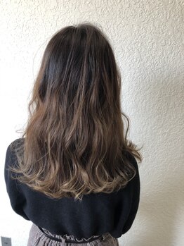 シエル ヘアデザイン 松戸(CIEL HAIR DESIGN)の写真/髪に優しいこだわりオーガニックの薬剤を使用♪「カット＋オーガニックカラー」￥8900円【松戸】