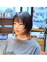 ヘアーサロン カヴィエ(hair salon covie) インナーカラー デザインカラー ウルフカット レイヤーカット