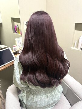 ヤヤ 浅草(yaya.) ブリーチなしでできる深みのある暖色カラー