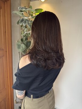 プロス(Pros) 表参道/ブリーチなし／レイヤーカット/フェイスレイヤー