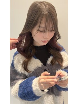 ビーティベーシック(B.t.Basic) グレージュ×ピンク