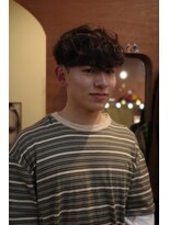 チャプター 問屋町(chapter) スペインカールラフカール海外風パーマテーパーフェード