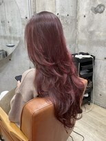 コージー(Kozy)&nbsp;ハイレイヤーロング/カシスピンク/大人かわいい/女子度UP