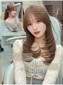 髪質改善/縮毛矯正/ミディアムレイヤー/酸性ストレート/大宮