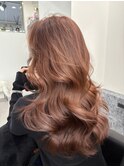 ブリーチなしダブルカラーで作るマロンブラウン♪10代20代30代