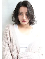 ロゼ 茨木(Rose)&nbsp;【ROSE】グレージュ＿ボブ＿パーマ＿ミディアム