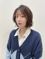 サラビューティーサイト 九大学研都市店(SARA Beauty Sight)&nbsp;ボブパーマ/韓国風パーマ/タッセルボブ