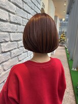 エルサフィロ ヨドヤバシ(el zafiro yodoyabashi)&nbsp;暖色系カラー/ボブ/20代30代40代50代