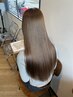 【髪の毛が広がる方にオススメ☆】髪質改善カラー+カット¥15400