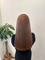 アグ ヘアー アトリエ 仙台中央店(Agu hair atelier)&nbsp;ミルクティーベージュ × ロング