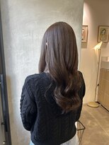 オリガミ トイロ(ORIGAMI TOIRO)&nbsp;オリーブグレージュ×ロング