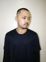 メリケンバーバーショップ トーキョー(MERICAN BARBERSHOP TYO)&nbsp;メンズカットバーバースタイルスパイキーショートフェードボウズ