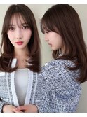 レイヤーカット/ミディアムレイヤー/自由が丘