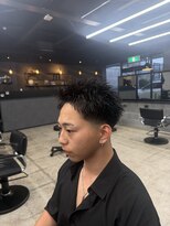 マーレ 宇部店(MARE) スパイキーショート×テーパーフェード