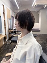 メク(meku) ゆるっとショートカット*関内美容室