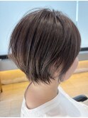 自分史上最高/小顔ショート/オルチャンボブ/丸みショートボブ