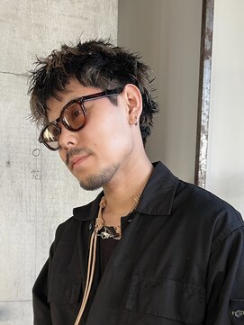 ヌープヘアーアイス(NUUP.hair ici) スパイキーショート/夏カラー/短髪