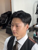 アイヴィー 池袋(IVY)&nbsp;成人式に映えるフォーマルセンターパート[池袋/メンズサロン]