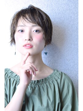 ブランシェ(branche) オシャレ女子達から人気☆透け感ノーブルマッシュショート☆