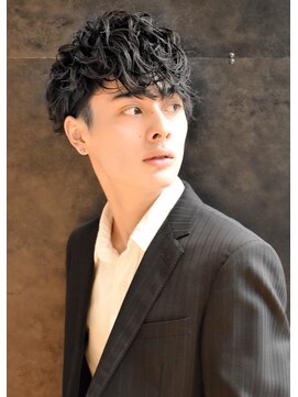 リップスヘアー 銀座(LIPPS hair) CSダウンショートツーブロック刈り上げグランジジェントルマン
