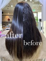 ワタイ(Watai)&nbsp;酸熱トリートメント2回目/ニューヨークよりお越しのお客様